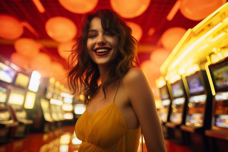 Dashboard showing live football matches and casino game categories